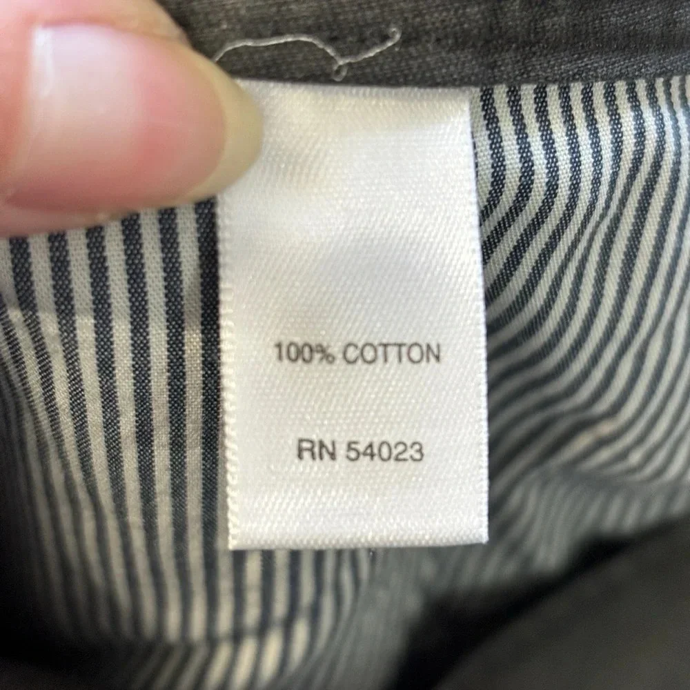 Banana Republic straight fit Jeans 36x34‎ Gray 100% Cotton